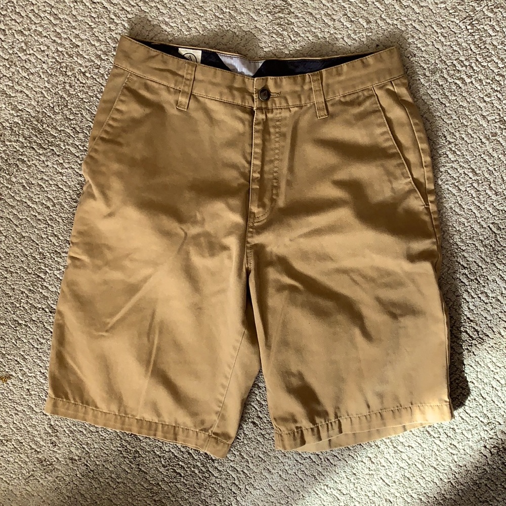 Men’s Tan Khaki Volcom Shorts